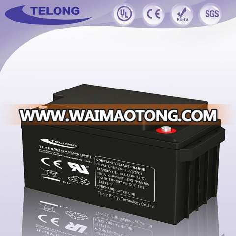 VRLA Battery Rechargeable AGM Lead Acid Battery 12V65ah